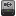 Grey USB B Icon 16x16 png
